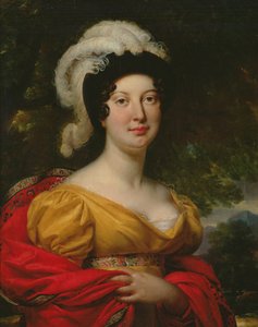 Porträt der Frau von Marschall Lannes