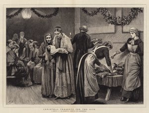Weihnachtsgeschenke für die Kranken