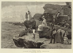 Angeln vor Filey Brigg, Yorkshire