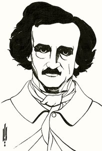 Porträt von Edgar Allan Poe, 1894