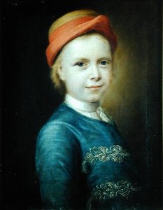 Porträt eines Jungen, 1741