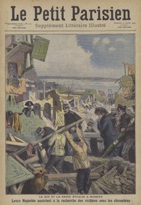 Das Erdbeben von Messina 1908, Italien