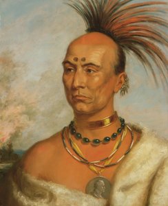 Makataimeshekiakiak (Black Hawk), ca. 1853