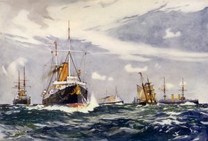 Das Dampfausbildungsgeschwader, 1900