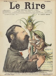 Gaston Menier, Illustration für Le Rire