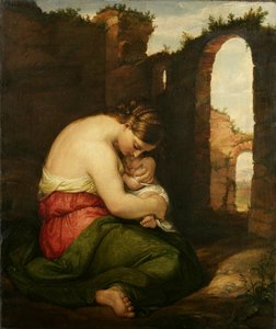 Mutter und Kind, 1849
