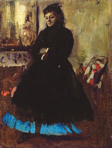 Porträt von Madame Ducros, 1858