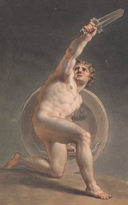 Studie eines männlichen Aktes