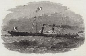 Die Allianz Southampton und Havre Mail Steamer