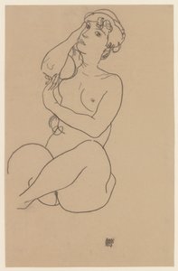 Liegender Akt, 1917