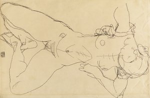 Liegender weiblicher Akt, 1914