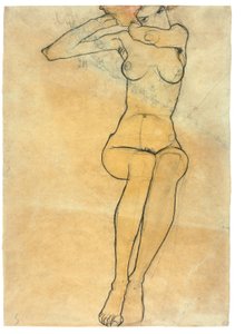 Sitzender Akt, 1910
