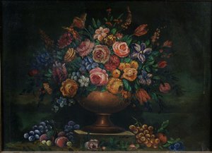 Vase mit Blumen