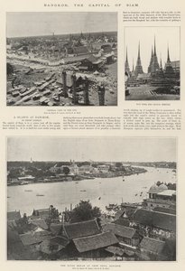 Bangkok, die Hauptstadt von Siam