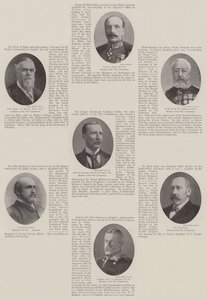 Mitglieder der Kriegskommission