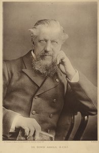 Porträt von Sir Edwin Arnold