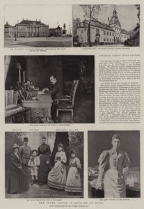 Der Kronprinz von Dänemark zu Hause