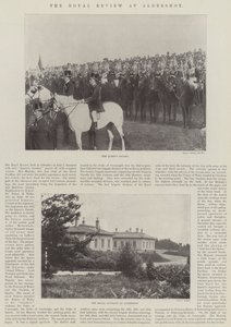 Die königliche Überprüfung in Aldershot