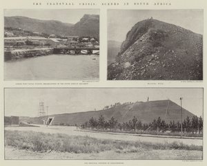 Die Transvaal-Krise, Szenen in Südafrika