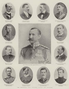 Der Transvaal-Krieg, getötete und verwundete Offiziere