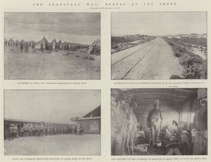Der Transvaal-Krieg, Szenen an der Front