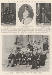Die verstorbene Kaiserin Friedrich