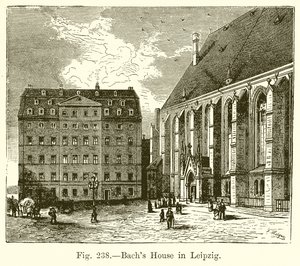 Bachs Haus in Leipzig