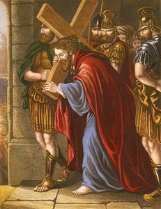 Christus trägt das Kreuz