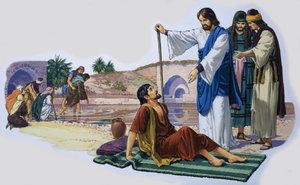 Christus heilt den Lahmen