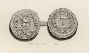 Münze aus der Zeit von Heraklius