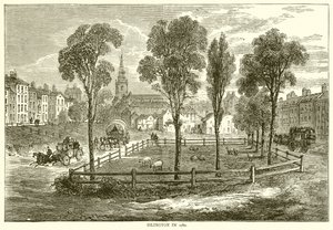 Islington im Jahr 1780