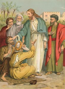 Jesus und die Blinden