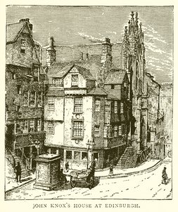 Haus von John Knox in Edinburgh