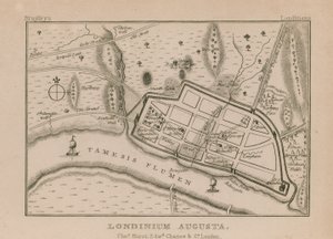 Karte des römischen Londons