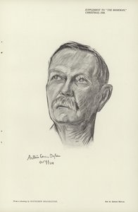Porträt von Sir Arthur Conan Doyle