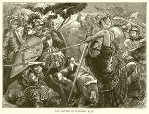 Die Schlacht von Flodden, 1513