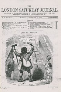 Der Plakatkleber