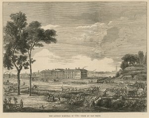 Das Londoner Krankenhaus im Jahr 1753