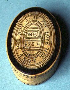 Tabakdose, 1712