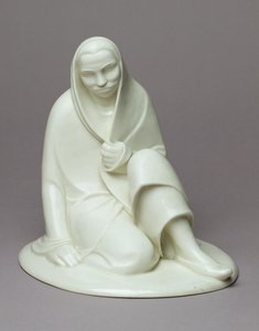 Sitzendes Mädchen, 1907-08