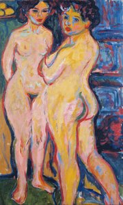 Aktfiguren am Herd, 1908