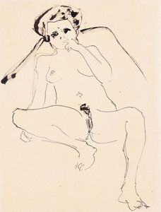 Liegender Akt, 1919