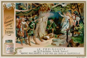 Der Freischütz: Max schießt auf Agathe