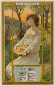 Mädchen mit gelben Blumen