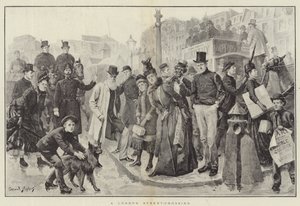 Eine Straße in London