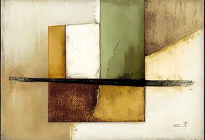 Geometrische abstrakte Kunstkomposition