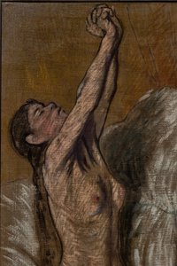 Nacktes Mädchen (Detail)