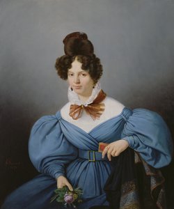 Porträt einer Dame, um 1830