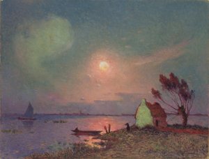Dunstiges Sonnenlicht, Bretagne, ca. 1915