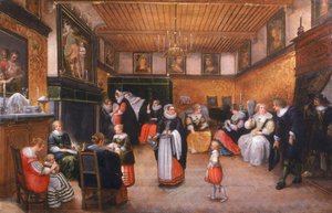 Eine Tauffeier, 1629
